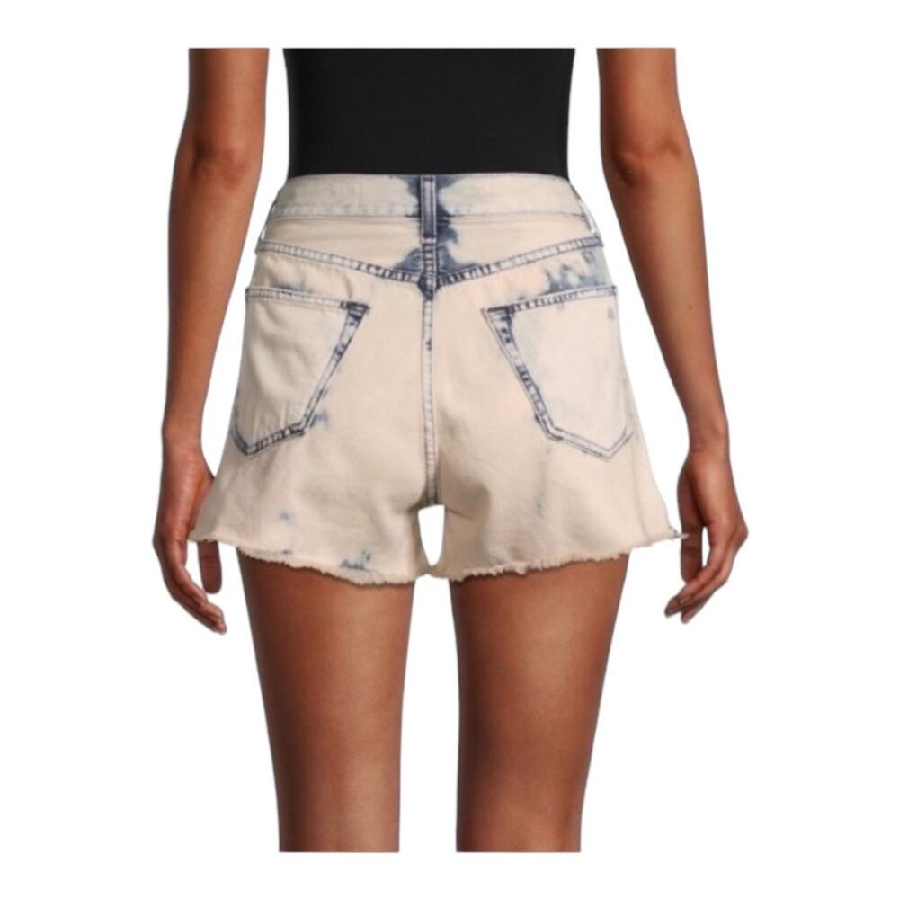 Rag & Bone Justine Jean Shorts In Bleach Blush Size 23